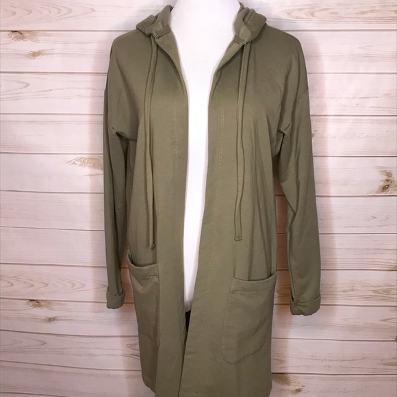 Agnes & Dora Jackets & Blazers - Agnes & Dora Hooded Shacket